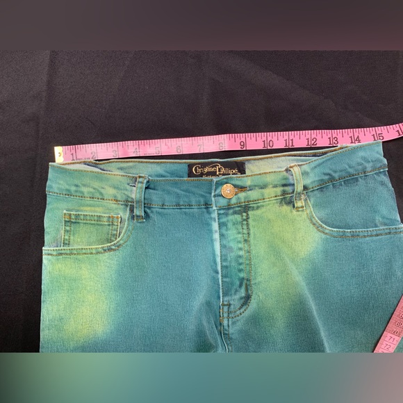 Christine Phillipe Size 6 Jeans Like New - Picture 6 of 9